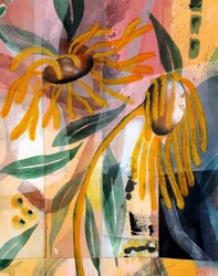 Lebhafte Gelbe Botanicals