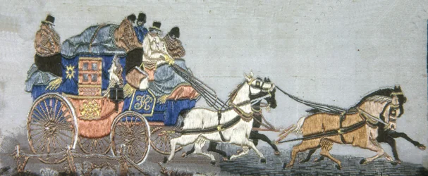 Der London & York Royal Mail Coach, England, 1879