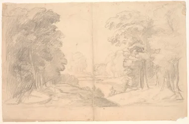 Landschaft mit Bäumen