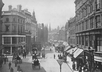 New Street, Birmingham, um 1896