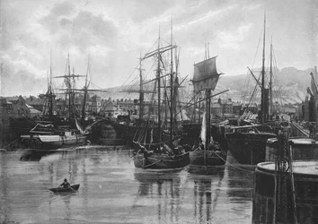 Die Docks, Whitehaven, ca. 1896
