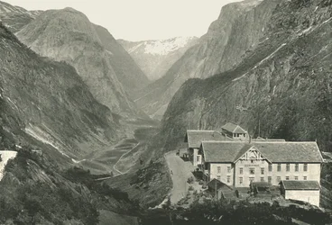 Das Tal und Hotel, Stalheim, Norwegen