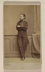 Porträt des Komponisten Bedrich Smetana