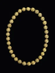 Halskette aus Schneckenperlen, Moche