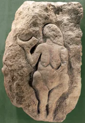 Venus von Laussel, auch bekannt als Venus mit dem Horn