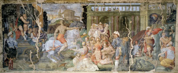 Geschichten von Papst Silvester und Kaiser Konstantin