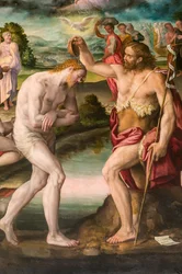 Die Taufe Christi durch Johannes