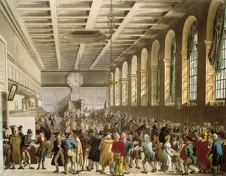 Zollhaus, Der Lange Raum, aus Ackermanns 
