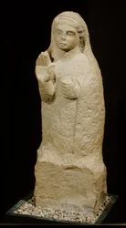 Grabstele in Form einer Statuette, 4.-3. Jahrhundert v. Chr.