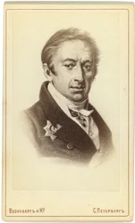 Porträt des Autors und Historikers Nikolai M. Karamsin, 1766-1826