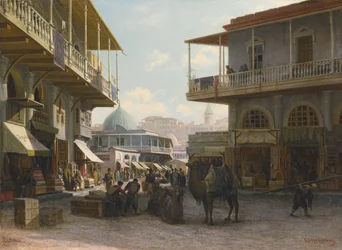 Ansicht von Tiflis, 1874