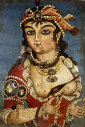 Eine Kurtisane, um 1830