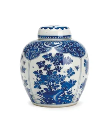 Ingwerkrug mit Deckel, Kangxi-Periode, 1661-1722