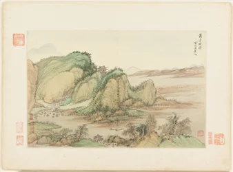 Landschaften nach alten Meistern, datiert 1674 und 1677 (Album von zwölf Blättern)