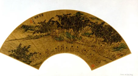 Die Versammlung im Orchideenpavillon