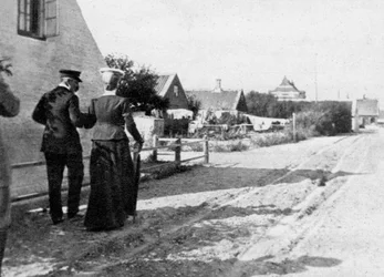 Landung in Skagen, Dänemark, 1908