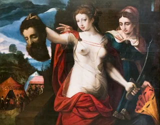 Judith mit dem Kopf des Holofernes