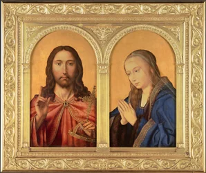 Diptychon: Christus und die Jungfrau, zwischen 1500 und 1550