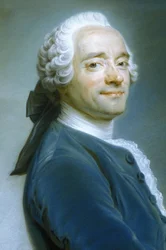 Quentin Latour (1704-1788) - Selbstporträt mit Spitzenkragen, um 1751