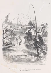 Das plätschernde Wasser scheint unser Unglück zu verspotten, aus den kleinen Elendigkeiten des menschlichen Lebens, 1843