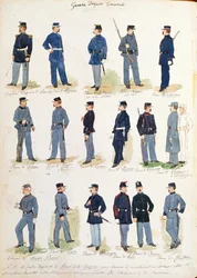 Uniformen der städtischen Finanzwache