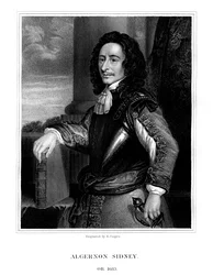 Algernon Sydney, englischer Politiker, 1824