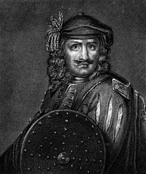 Rob Roy, schottischer Gesetzloser und Volksheld des 18. Jahrhunderts.