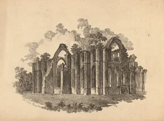 Ostteil der Fountains Abbey