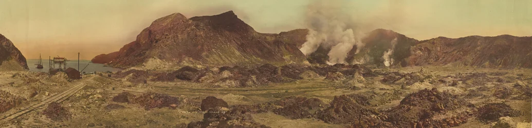 Kraterbucht, White Island, Neuseeland