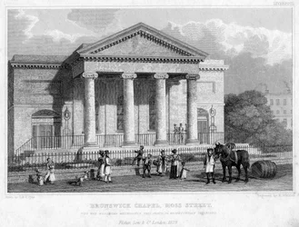 Brunswick Chapel, Moss Street, Liverpool, 1829