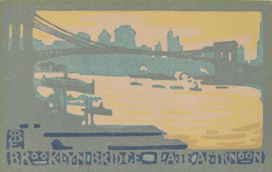 Brooklyn Bridge am späten Nachmittag, 1916