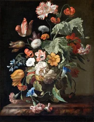 Stillleben mit Blumen