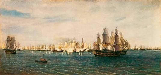 Die Schlacht von Trafalgar, 21. Oktober 1805
