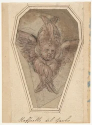 Ein Seraph-Karton für eine Stickerei, 1466-1524