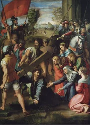 Christus trägt das Kreuz
