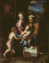 Die Heilige Familie (La Perla), um 1518