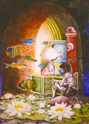 Nächtliches Fischen und lange Stille