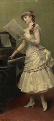 Der Sänger, ca. 1880