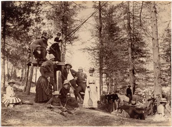 Picknickgesellschaft, Mashobra