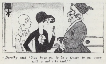 Illustration für Gentlemen Prefer Blondes von Anita Loos