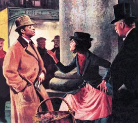 Professor Higgins und Eliza Doolittle