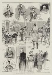 Die Manöver von Jane, im Haymarket Theatre