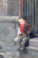 Der Zeitungsjunge