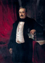 Porträt des Schriftstellers und Ökonomen Buenaventura Carlos Aribau (1798-1862)