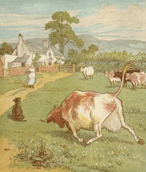 Das Haus, das Jack gebaut hat: Die Kuh mit dem zerknitterten Horn, die den Hund warf...