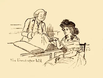Der Leinenhändler Bold, 1878, ca. 1918