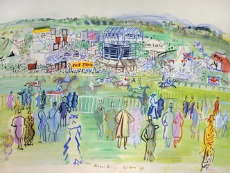 Epsom, die Rennbahn
