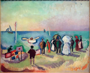 Der Strand von Sainte-Adresse