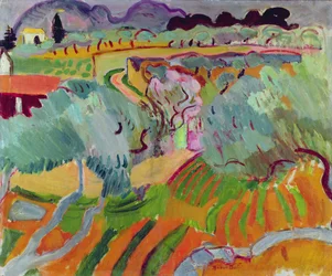 Landschaft in der Provence