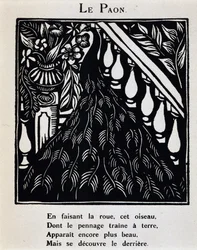 Der Pfau - in „Le Bestiaire ou cortège d